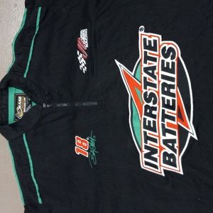 Chase Authentic Drivers Line Black,Green,White,&Red,1/4 Zip,Short Sleeve Shirt
